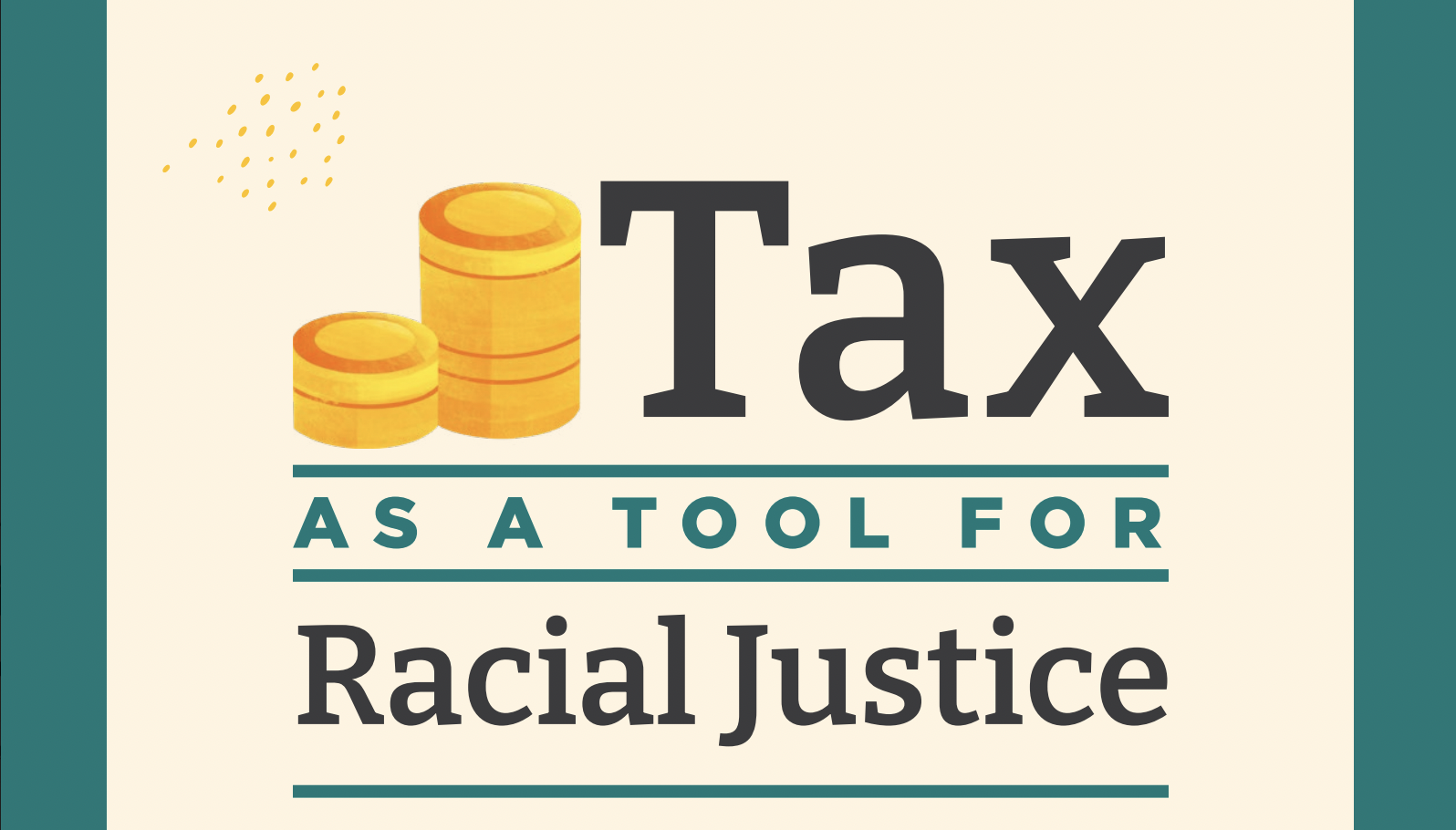 Tax as a tool for racial justice